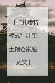 “扎赉特模式”让黑土粮仓家底更实