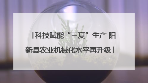 科技赋能“三夏”生产 阳新县农业机械化水平再升级