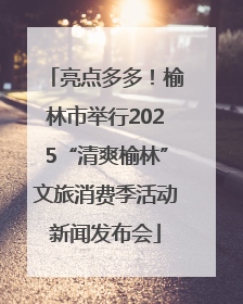亮点多多！榆林市举行2025“清爽榆林”文旅消费季活动新闻发布会