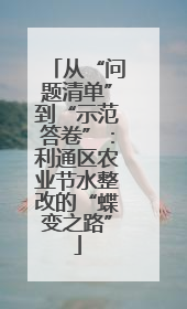 从“问题清单”到“示范答卷”：利通区农业节水整改的“蝶变之路”