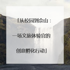 从校园到佘山：一场文旅体验官的创意孵化行动