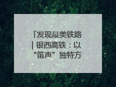 发现最美铁路｜银西高铁：以“笛声”独特方式缅怀先烈