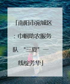 南阳市宛城区：巾帼助农服务队 “三夏”一线绽芳华