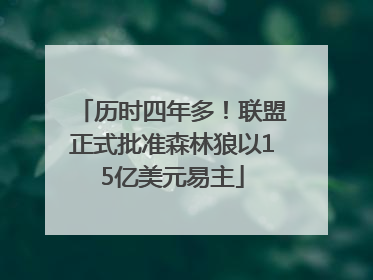 历时四年多！联盟正式批准森林狼以15亿美元易主