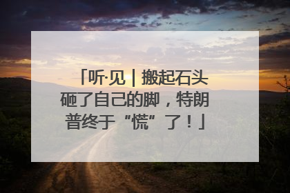 听·见｜搬起石头砸了自己的脚，特朗普终于“慌”了！