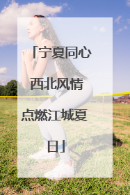 宁夏同心 西北风情点燃江城夏日