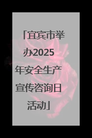 宜宾市举办2025年安全生产宣传咨询日活动