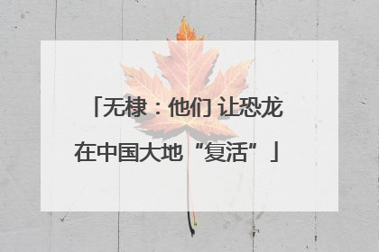 无棣：他们 让恐龙在中国大地“复活”