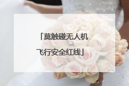 莫触碰无人机飞行安全红线
