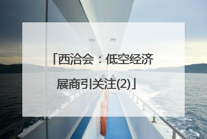 西洽会：低空经济展商引关注(2)