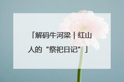 解码牛河梁｜红山人的“祭祀日记”