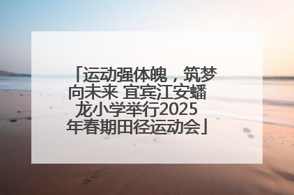 运动强体魄，筑梦向未来 宜宾江安蟠龙小学举行2025年春期田径运动会