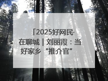 2025好网民·在聊城｜刘丽霞：当好家乡“推介官” 秀出乡村新风貌
